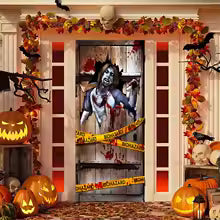 Halloween Door Cover