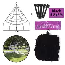 Creepy Spider Web Decor
