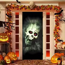 Halloween Door Cover