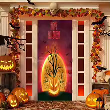 Halloween Door Cover