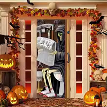Halloween Door Cover