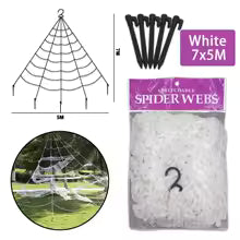 Creepy Spider Web Decor