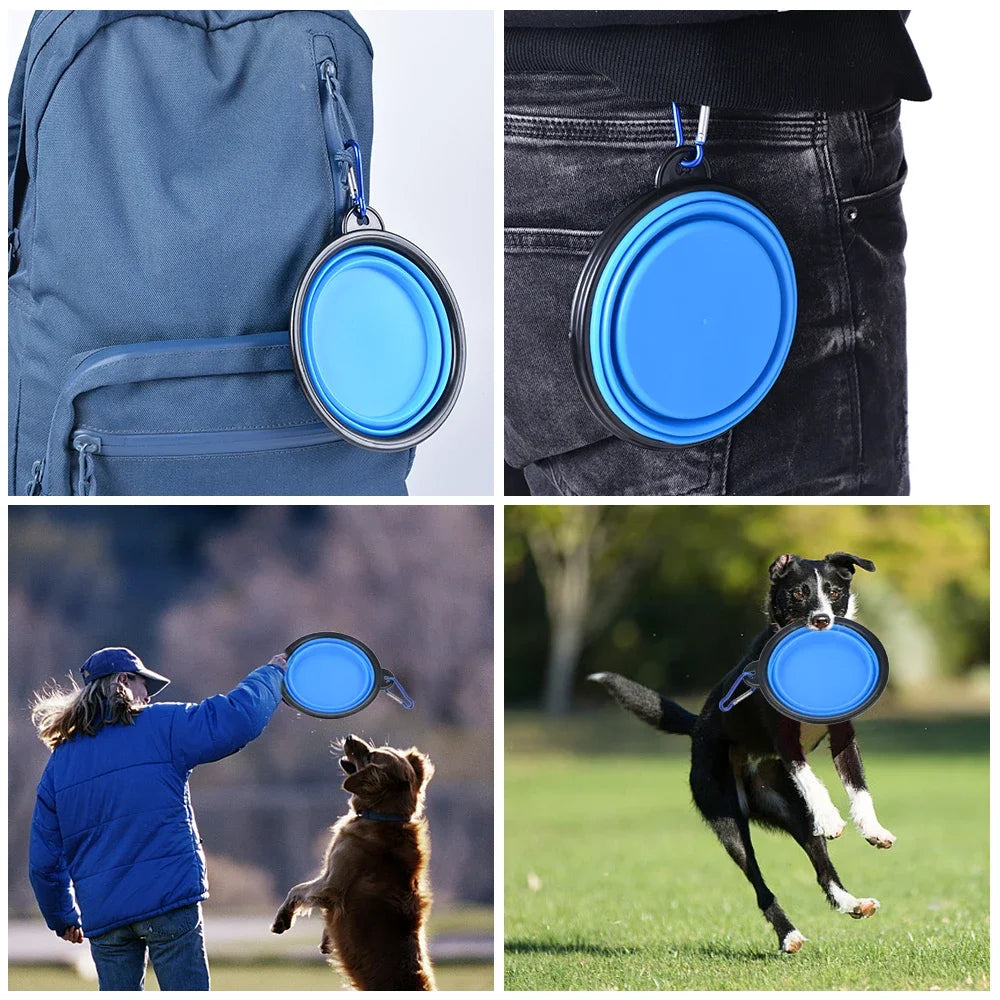 Foldable Pet Travel Bowl
