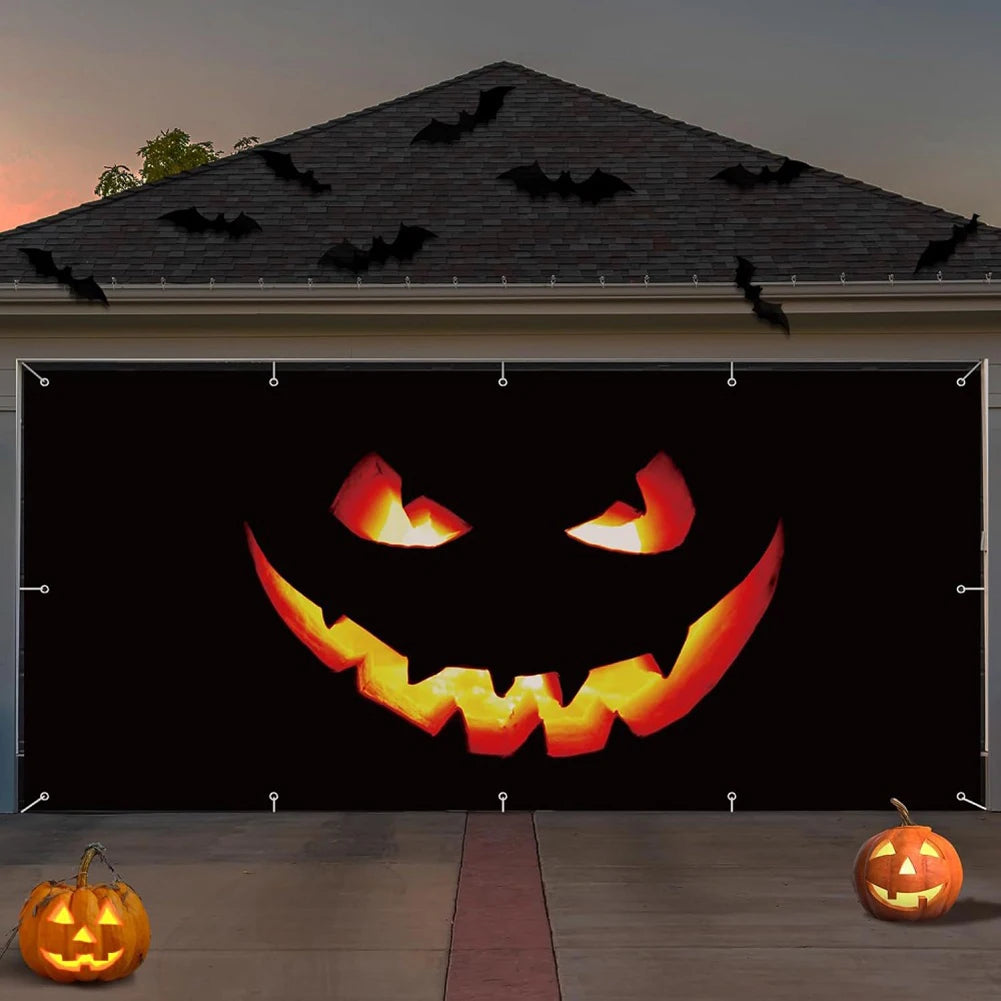 Halloween Garage Door Cover