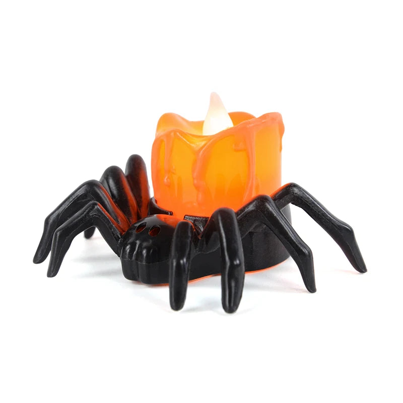 Spooky Halloween Candle