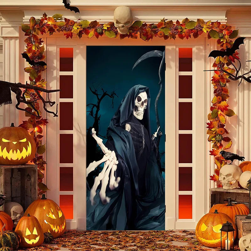 Halloween Door Cover