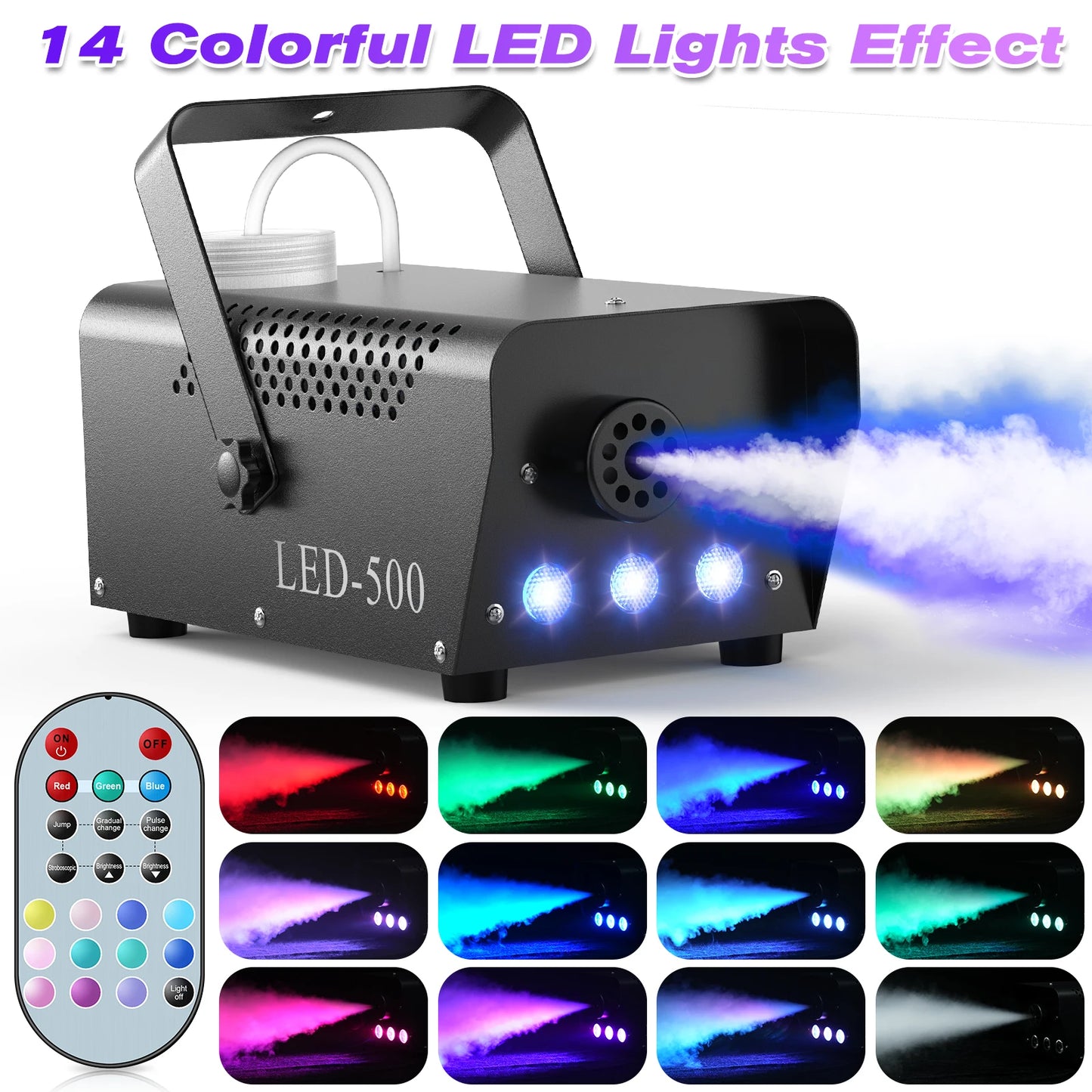 Colorful Party Fog Machine