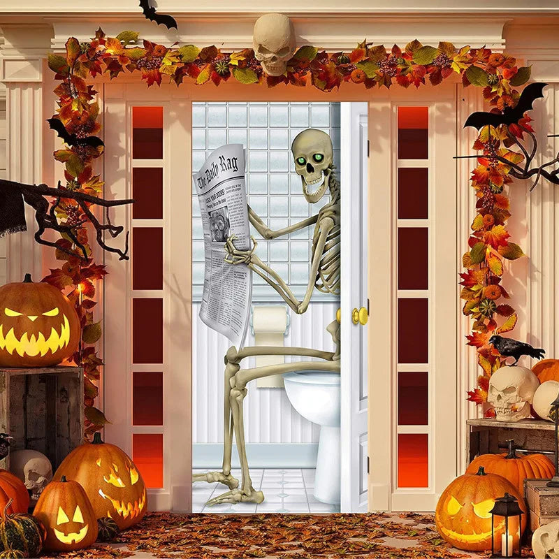 Halloween Door Cover