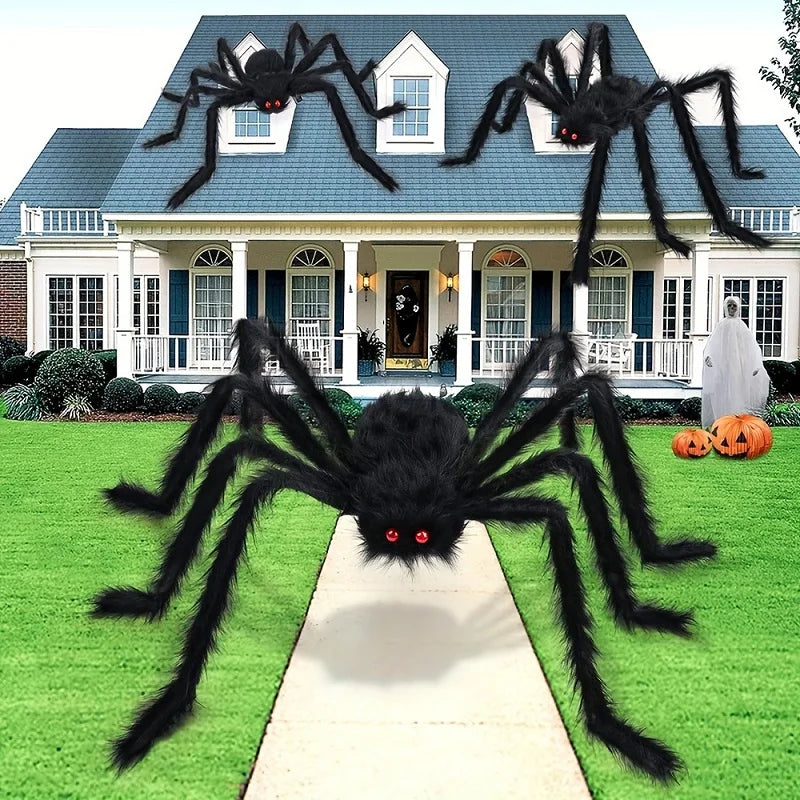 Creepy Spider Web Decor