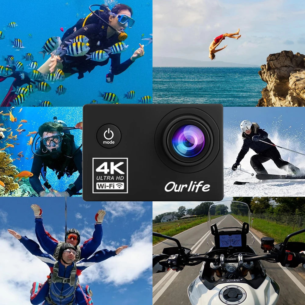 AdventurePro 4K Sport Camera BUNDLE