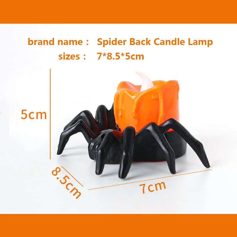 Spooky Halloween Candle