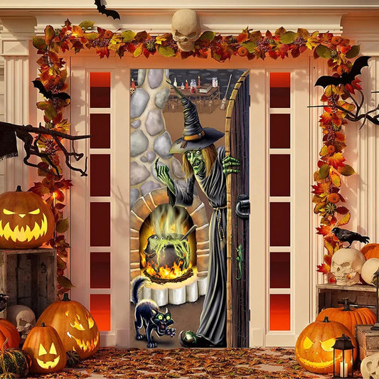 Halloween Door Cover