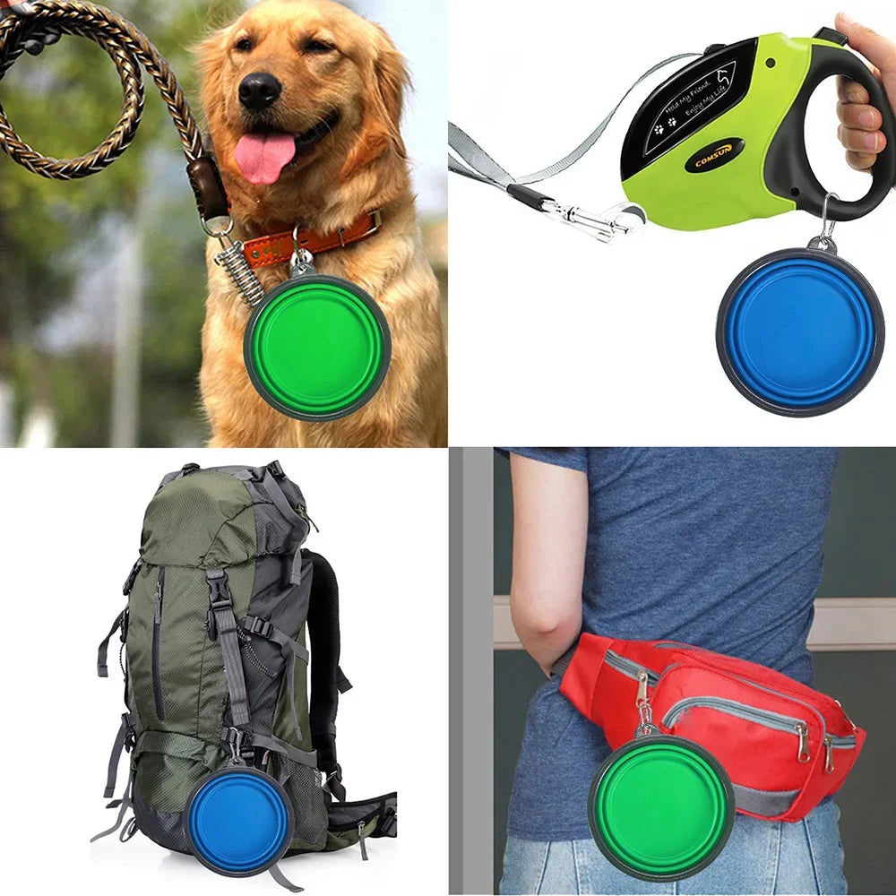 Foldable Pet Travel Bowl