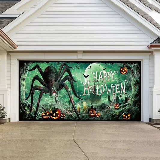 Halloween Garage Door Cover