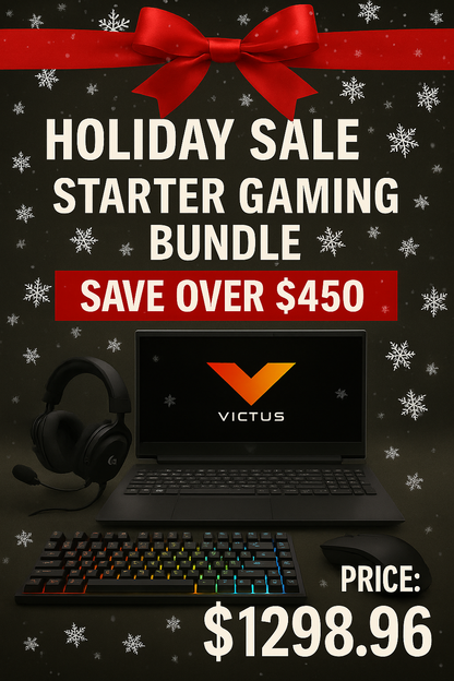 ⭐ Starter Gaming Bundle – Full Gaming Starter Setup Included!