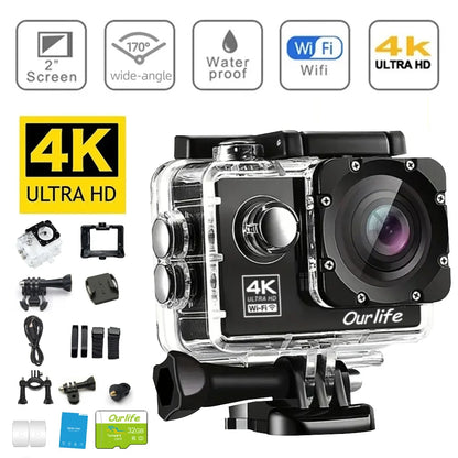 AdventurePro 4K Sport Camera BUNDLE