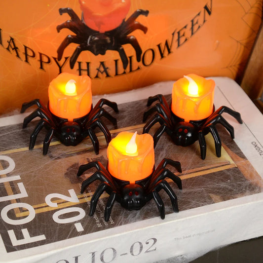 Spooky Halloween Candle