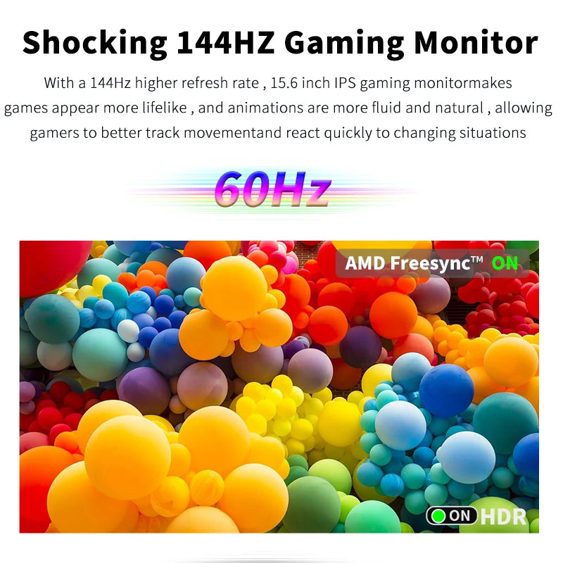 Game-Ready 15.6" Portable Monitor