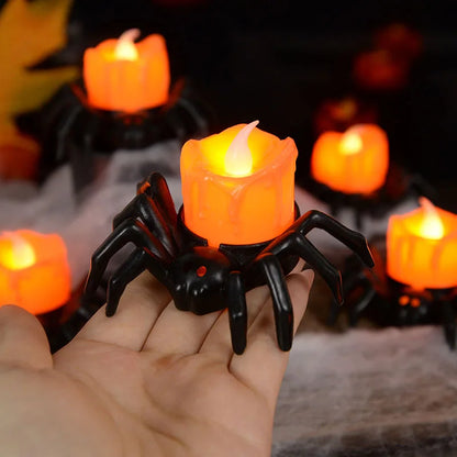 Spooky Halloween Candle