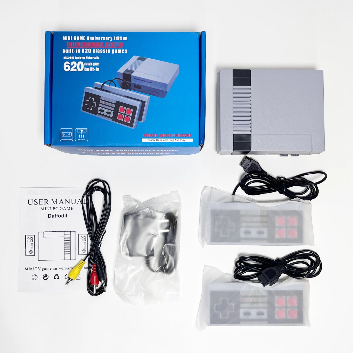 Retro NES Mini Gaming Console - 620 Games