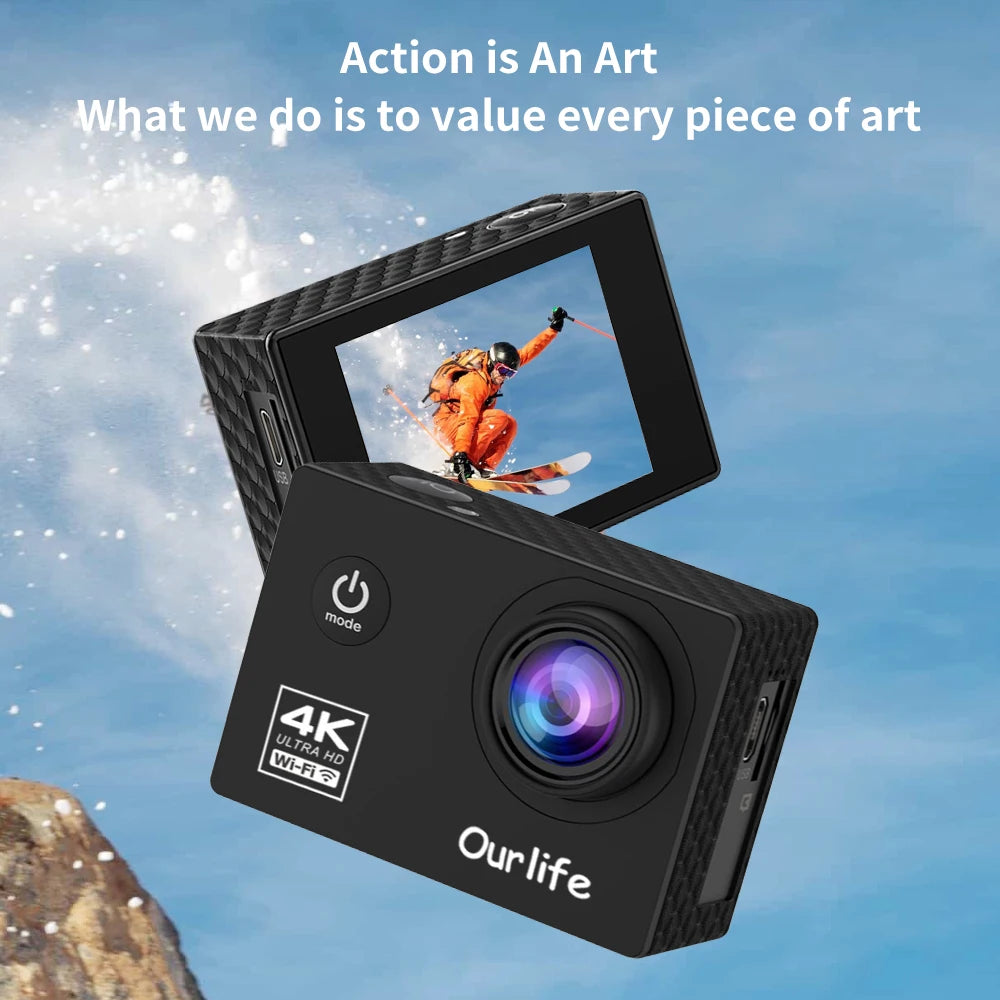AdventurePro 4K Sport Camera BUNDLE