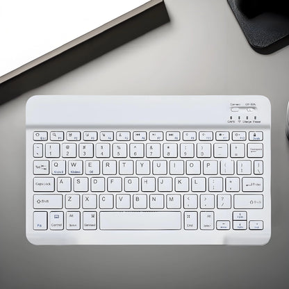 Slim Bluetooth Wireless Keyboard - 20-Day Battery Range