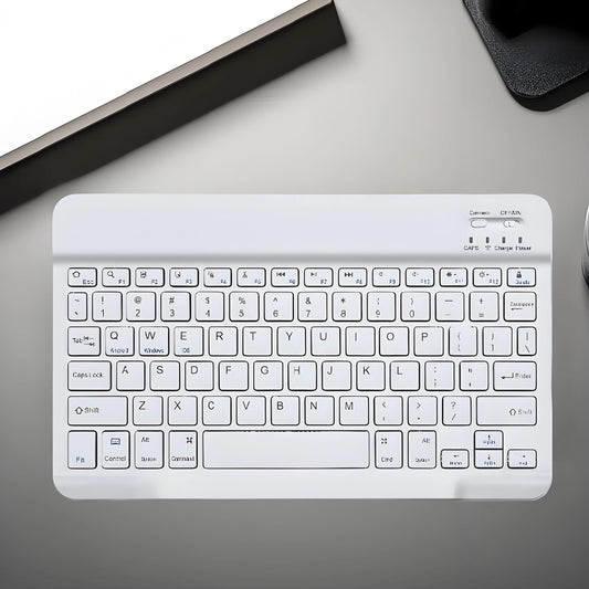 Slim Bluetooth Wireless Keyboard - 20-Day Battery Range