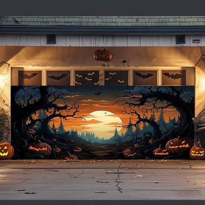 Halloween Garage Door Cover
