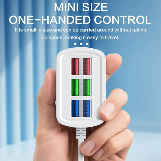 Smart 6-Port USB Charging Hub