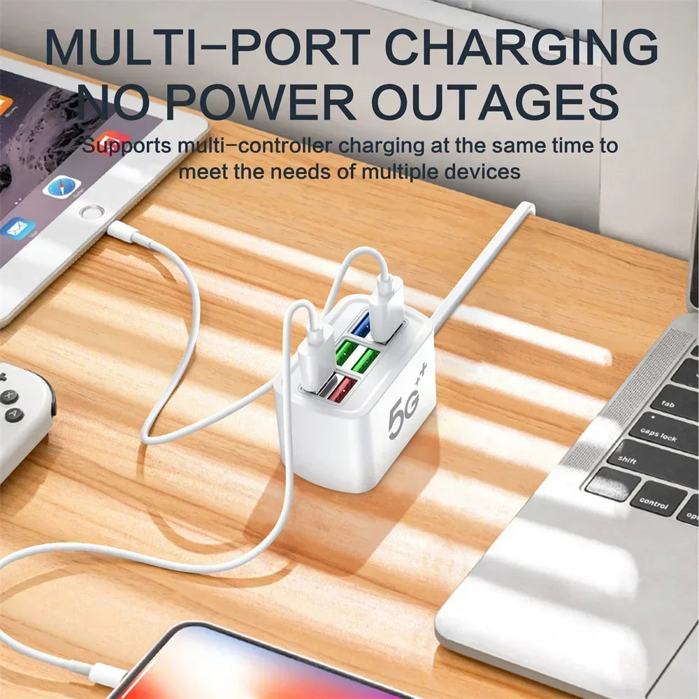 Smart 6-Port USB Charging Hub
